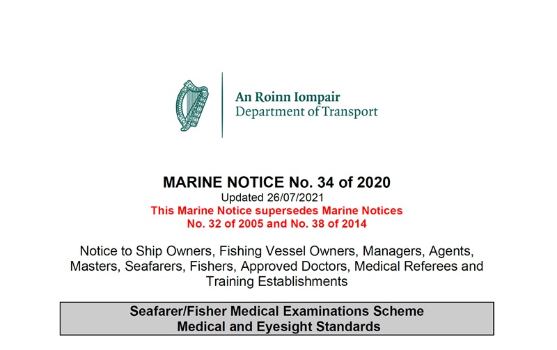 Marine Notice No. 34 of 2020 - updated