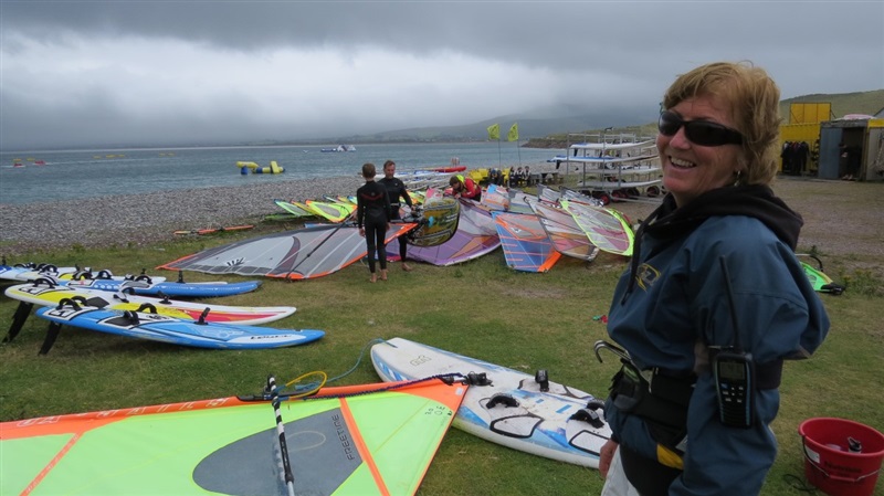 Women Windsurfing