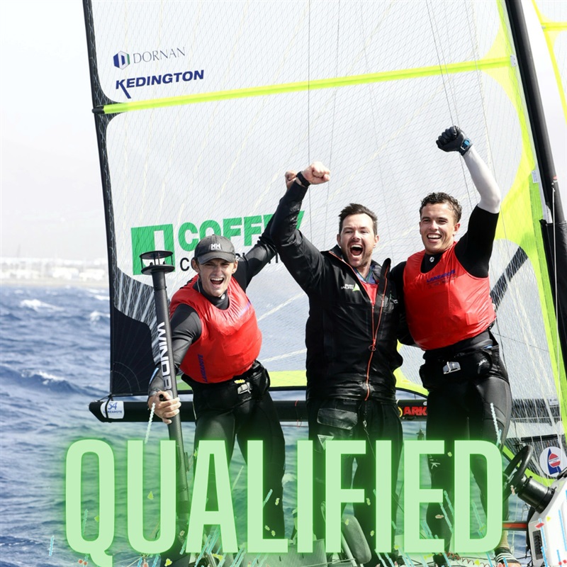Irish Sailing Team qualifies for the Tokyo Olympics