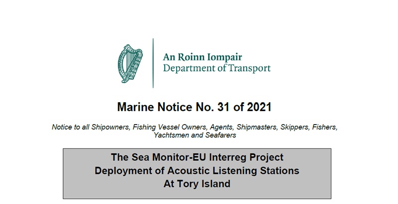 Marine Notice No. 31 of 2021